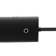 Хаб Розгалужувач BASEUS з USB A на USB 3.0 Мульти Адаптер 4в1 плюс Type-C порт живлення - подовжувач 100см - BS-OH013 HUB - Чорний
